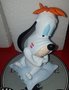 Tex Avery Droopy Statue demon & Merveilles Figure New in Box Blue Pillow Cartoon Figurines