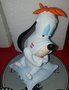 Tex Avery Droopy Statue demon & Merveilles Figure New in Box Blue Pillow Cartoon Figurines