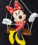 Minnie Mouse Op Schommel - 47 cm - Walt Disney Minnie Mouse Action Figuur- Used