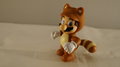 MARIO Racoon, wasbeer 10 cm groot