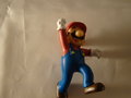 Mario action Figure ongeveer 6 cm groot rennend