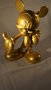 Mickey Mouse Gold 12 cm groot