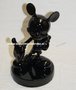 Mickey Mouse Black 22 cm groot decoratiebeeldje - Disney Mickey Mouse Black Beschadigd