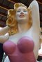 Sexy Lady Blond 6 ft - Resin Dekoratie Beeld - Sixties Style