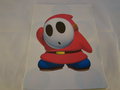 StrijkPatroon - figuur Shy Guy