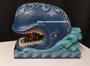 Monstro Gepetto and Pinnochio - a Whale of a Whale Jim Shore Disney Traditions Big Fig 