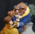 Happy Here Beauty and the Beast Enesco Figurine - Disney Enchanting Collection New 