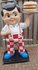 American Big Boy Hamburger Holding 6 Ft Dekoratie Beeld - Retro Big Boy Restaurant Advertising Sixties Style - replika