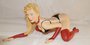 COLLECTION EROTISSIMO -SEXY LADY - JOY - Handpainted Pinup Figurine,