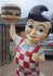 American Big Boy Hamburger Holding 7,8 Ft Statue