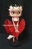 Betty Boop Red Glitter New - Betty Boop In Red Marilyn Monroe Style Polyresin Figurine