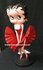 Betty Boop Red Glitter New - Betty Boop In Red Marilyn Monroe Style Polyresin collectible