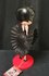 Betty Boop Black Glitter New - Betty Boop In Black Marilyn Monroe Style Polyresin Figurine Boxed