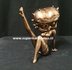 Betty Boop Leg Up Brons kleur new in Box - betty boop one Leg Up Coloured Bronze decoration 