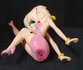 Betty Boop Leg Up Pink Glitter new in Box - betty boop one Leg Up Coloured Pink decoration Figure