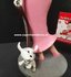 Betty Boop Walking with Pudgy Pink Glitter Figurine 30cm New in Box  - betty boop Met Hondje Dekoratiebeeldje Nieuw