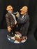 Advocaat & Client,  Parastone Fons van Dommelen en Ed van Rosmalen Profisti Full Color Handpainted Figurine Retired 