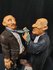 Advocaat & Client,  Parastone Fons van Dommelen en Ed van Rosmalen Profisti Full Color Handpainted Figurine Retired 2005 Bo
