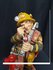 Brandweerman  Parastone Fons van Dommelen en Ed van Rosmalen Profisti Full Color Handpainted Figurine Retired 2005