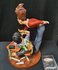 Lerares Parastone Fons van Dommelen en Ed van Rosmalen Profisti Full Color Handpainted Figurine Retired 2005 Boxed