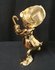 Dagobert Duck Chromed Gold Statue - Disney scrooge mc duck Gold Leblon Delienne Boxed Original Figurine