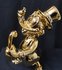 Dagobert Duck Chromed Gold Statue - Disney scrooge mc duck Gold Leblon Delienne Boxed 