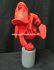 Donald Duck Exited Red monochrome Statue - Disney Donald Rood Leblon Delienne Boxed Original Figurine