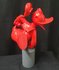 Donald Duck Exited Red monochrome Statue - Disney Donald Rood Leblon Delienne Boxed Original Figurine