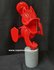 Donald Duck Exited Red monochrome Statue - Disney Donald Rood Leblon Delienne Boxed Figurine