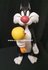 Sylvester Catching Tweety 15  high - Original Warner Bros Looney Tunes Big Polyresin 