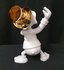 Scrooge Mc Duck White & Gold Statue - Disney Dagobert Duck in bicolor version Leblon Delienne fig