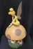 Disney Collectible Tinkerbell on Mushroom Garden statue very rare Fantasies Come True