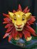 Disney Simba - Lion King - Le Roi Lion - Beast Kingdom Master Craft Statue With Base 31cm High Boxed