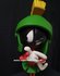  Marvin The Martian Commander-X-23 Warner bros Looney Tunes Figurine 16 " Big Figure Statue Store Display Boxed Damaged