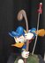 Walt Disney Donald Duck Angry Golfing Polyester Statue - Donald Kwaad met Golf Clubs sculpture rare