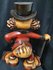 Scrooge Mc Duck 60cm Tall Statue Polyester Big Fig - Dagobert Duck Figur Standing Proud Patina