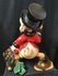 Disney Scrooge Mc Duck with walking stick 52cm Tall Statue - Dagobert Duck with Suitcase very rare Used