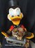 Scrooge Mc Duck on Treasure Chest - Walt Disney Dagobert Duck op Schatkist Polyester 