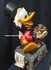 Scrooge Mc Duck on Treasure Chest - Walt Disney Dagobert Duck op Schatkist Polyester - Cartoon Collectible 