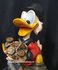 Scrooge Mc Duck on Treasure Chest - Walt Disney Dagobert Duck op Schatkist Polyester - Cartoon Collectible Big Fig