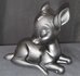 Disney Bambi Matt Black 23x18cm Leblon Delienne Cartoon Statue Rare Boxed