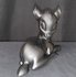 Disney Bambi Matt Black 23x18cm Leblon Delienne Cartoon Statue New Boxed