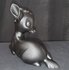 Disney Bambi Matt Black 23x18cm Leblon Delienne Cartoon Statue New Boxed