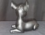 Disney Bambi Matt Black 23x18cm Leblon Delienne Cartoon Statue