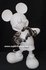 Mickey with Love White Leblon Delienne Kelly Hoppen 30cm - Disney Mickey Pop Culture Bicolor Cartoon Comic Figure New Boxed