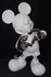 Mickey with Love White Leblon Delienne Kelly Hoppen 30cm - Disney Mickey Pop Culture Bicolor Cartoon Comic Figure New 