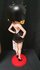 Betty Boop with Garter Black New - betty boop with garter Black glitter cartoon comic boxed collectible Figurine