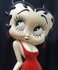 Betty Boop Full Dress Red 5 Ft High - Betty Boop Met Avondkleed 159cm Polyester Decoration New