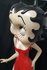 Betty Boop Full Dress Red 5 Ft High - Betty Boop Met Avondkleed 159cm Polyester Deko
