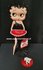 Betty Boop Black Glitter Dress & Red pillow Box New & Boxed Collectible Figurine - betty boop zwart